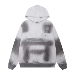 Streetwear pour hommes, sweat à capuche angélique à fermeture éclair complète, fabricants de sweats à capuche imprimés bouffants - Product Image 2