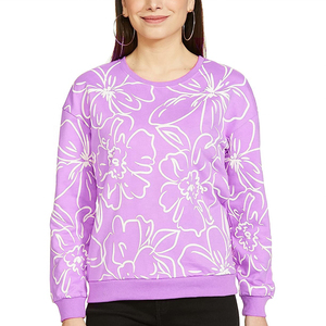 Nueva sudadera de precio razonable para mujer, cuello redondo, nuevo estilo, sudaderas para mujer hechas a medida - Product Image 5