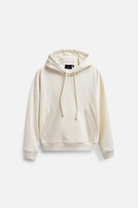 Sudadera con capucha de algodón de diseño simple unisex para todas las edades chaqueta de invierno bordada de gran tamaño patrón sólido fresco para la temporada de otoño - Product Image 2
