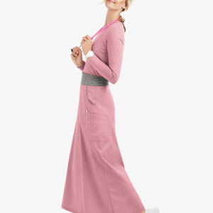 Último diseño falda médica Pakistán hizo Scrub faldas tela de buena calidad hecha Scrub faldas para la venta en línea - Product Image 2