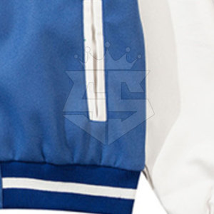 Veste d'hiver de qualité supérieure avec logo personnalisé, col montant, devant en coton/laine écologique respirant, manches longues - Product Image 4
