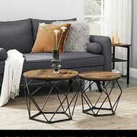 Table d'appoint de chambre à coucher moderne et luxueuse personnalisée, table basse gigogne en métal doré de style nordique, mobilier pour la maison