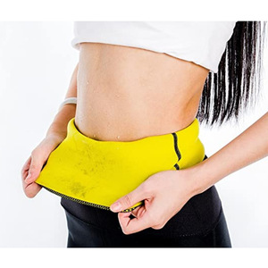 Fitness sportif transpiration lourde corps Abdomen façonnage ventre tuck sueur induisant auto-chauffant taille tondeuse bandeau amincissant <span class=keywords><strong>ceinture</strong></span> - Product Image 1
