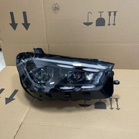 Pour Mercedes Benz GLE W167 GLE350 GLE450, Ensemble de phares LED multi-faisceaux à géométrie, Mise à niveau de la configuration de faible à haute performance, Phare avant