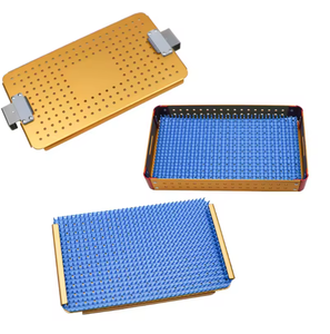 Stérilisateur manuel à autoclave Mediva Essence, double couche, en aluminium, boîte de stérilisation, CE ISO13485, instruments chirurgicaux - Product Image 5