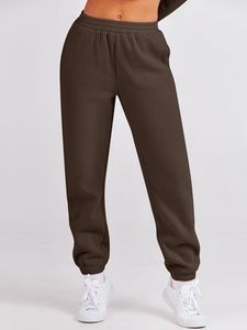 Chándales de lana de 2 piezas con logotipo personalizado para mujer Otoño Invierno Jogger, ropa deportiva para mujer, conjunto de chándal, ropa de entrenamiento impresa - Product Image 6