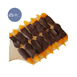 Disponible: Mango Seco Natural Ecológico Recubierto de Chocolate, Snack de Fruta Premium - Product Image 1