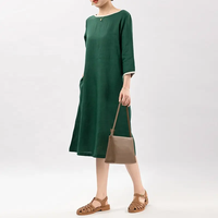 Top grande taille tenue décontractée dames femmes robes nouveaux vêtements Sexy fille haute qualité femme lâche femmes robes