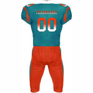 OEM High Quality American Football Jersey Custom Private Logo New Design Comfortable Short Sleeve Plus Size Breathable - Product Image 2