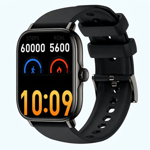 Montre connectée Sewer P72, écran tactile IPS de 1,91 pouce, étanche IP68, moniteur de fréquence cardiaque, tracker de fitness, montre de sport unisexe - Product Image 1