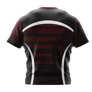 Ensembles d'uniformes de rugby pour adultes pour hommes sur mesure 100% polyester tissu à séchage rapide respirant coutures renforcées pour les tournois - Product Image 3
