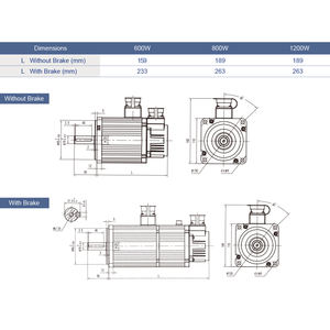 프리모팔 <span class=keywords><strong>220v</strong></span>-서보모터 자수기계 600~1200W 3상 도르나 고토크 커팅 플로터 AC 서보모터 재봉용 - Product Image 5
