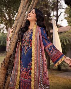 ชุดเดรสปากีสถานแบบใหม่มาแรงจาก WS นานาชาติไม่ขายดี1082สวยมาก - Product Image 4