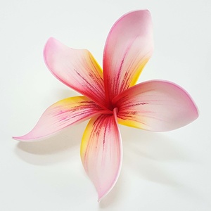 Produit de qualité supérieure de Plumeria Frangipani Foam Flower avec motif d'impression de tatouage unique (Pack 100 pièces) - Product Image 1