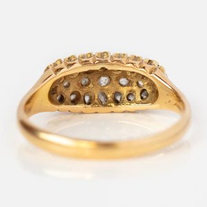 Anillo de Dedo Medio Romántico con Circonita Cúbica en Engaste de Plata de Ley 925 para Mujer, para Boda, Compromiso, Aniversario, Fiesta - Product Image 4