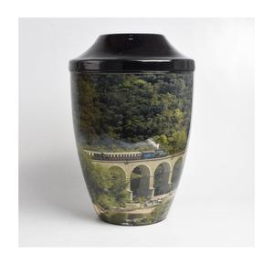 Urne funéraire en métal au design unique, best-seller, prix de gros, style moderne européen et américain, couleur personnalisée multicolore, 200 - Product Image 2