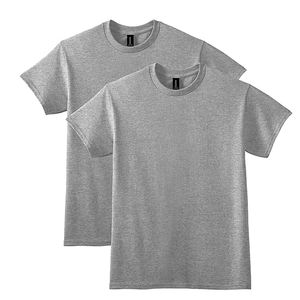 T-shirt ajusté pour homme, tissu tricoté 220 grammes, motif uni, en polyester/coton - Product Image 5