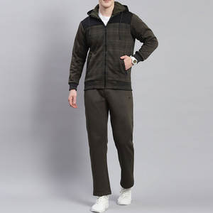 Chándal hecho de algodón de fabricante al por mayor de secado rápido de buena calidad Ecológico Factory Outlet Sweat Suit - Product Image 1