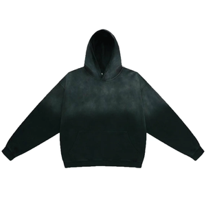 Top meilleures ventes sweats personnalisés pull imprimé numérique surdimensionné lavage à l'acide tendance Style Offre Spéciale impression véritable sweat à capuche hommes - Product Image 3
