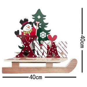 Рождественские Санки в форме автомобиля декоративный материал из пенополистирола