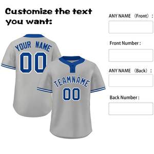 Camisetas de Béisbol 2025 en Oferta, Personalizadas con Impresión por Transferencia de Calor, Transpirables, que Absorben la Humedad, de Secado Rápido, Antibacterianas, para Softbol - Product Image 4