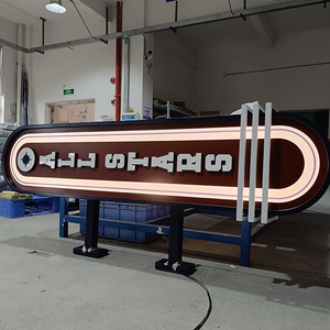 Custom 3D Logo Signboard Outdoor Advertising Channel Letters Signage <b>Led</b> Illuminated Business <b>Sign</b> - Product Image 1