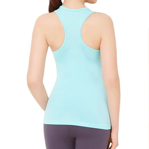 Camiseta sin mangas de mejor diseño para mujer Diseño al por mayor Servicios OEM Venta directa de fábrica Camiseta sin mangas para mujer Tarifa al por mayor con personalización - Product Image 6