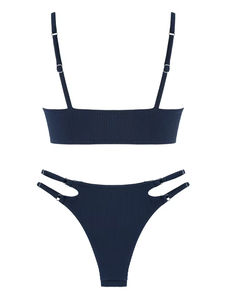 Conjunto de bikini con logotipo personalizado recién llegados conjunto de bikini de alta calidad para entrenamiento sin costuras conjuntos de Bikini para correr Haus Industries - Product Image 2