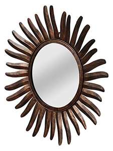 Miroirs muraux Art déco élégants fabriqués à la main avec cadre en métal de 4 à 5mm d'épaisseur pour la maison et le bureau pour l'exportation internationale en vrac - Product Image 3