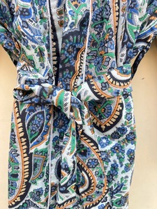 Bata Kimono de Mujer 100% Algodón, Transpirable y Ligera, con Manga 3/4, Cierre de Cinturón, Estilo Bohemio Elegante - Product Image 4