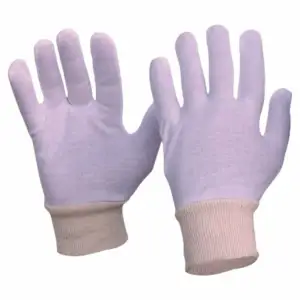 Breathable general purpose cotton fabric gloves industrial safety soft and comfortable anti smash daily use construction gloves