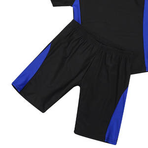 ชุด2ชิ้นสำหรับมวยปล้ำถักนิตติ้งยูนิเซ็กซ์เสื้อยืด + เสื้อรัดรูปพิมพ์ลายความร้อนแบบถ่ายเทความร้อนแบบสั้นเป็นมิตรกับสิ่งแวดล้อม - Product Image 3