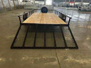 Meilleure remorque utilitaire pour aménagement paysager 5 x 10 pieds, idéale pour les petites exploitations agricoles et les entrepôts - Product Image 4