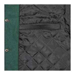New Classic Streetwear <b>Leather</b> Sleeves Winter Letterman <b>Jacket</b> Plus Size Man Varsity <b>Jacket</b> - Product Image 3