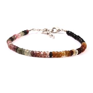 Tourmaline <b>Bracelet</b> loose gemstone <b>beaded</b> <b>bracelet</b> crystals Jewelry making natural amazing quality - Product Image 4