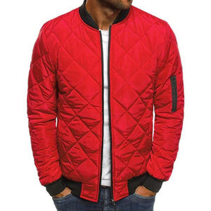 Chaqueta Bomber de satén de seda de alta calidad para hombre más vendida, cuello levantado, estilo de invierno, moda callejera, precio al por mayor - Product Image 5