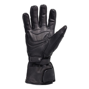 Gants de course noirs de haute qualité Gants de moto et de moto en cuir véritable d'hiver avec des caractéristiques de ski en plein air de sports chauds - Product Image 2