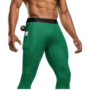 กางเกงรัดกล้ามเนื้อสำหรับผู้ชายกางเกงรัดกล้ามเนื้อกางเกงออกกำลังกายวิ่งฟิตเนสยิมฟิตเนส - Product Image 4