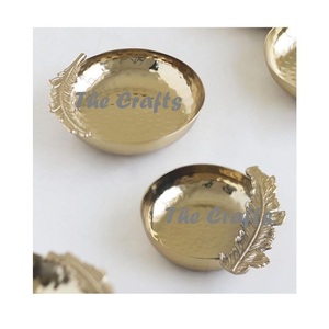 Cuenco decorativo de color plateado y dorado para restaurante, decoración de mesa de Hotel, cuenco para servir chocolates al precio más bajo - Product Image 3