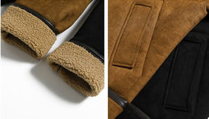 กระเป๋าด้านข้างมีซิปผู้ผลิตแจ็คเก็ตหนังปากีสถาน - Product Image 6