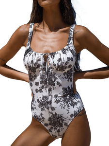 Traje de Baño de Una Pieza para Mujer, Diseño Único, Rayado, Hecho en Pakistán, Ajustado, Ropa de Playa, Sin Mangas - Product Image 3