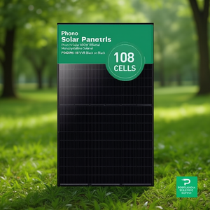 Panneau solaire monocristallin bifacial Phono Solar 400W PS400M6-18/VHB Noir sur Noir - Product Image 2