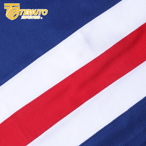 ชุดกีฬาฮ็อกกี้น้ำแข็ง100% โพลีเอสเตอร์น้ำหนักเบาออกแบบโลโก้และชื่อทีมได้ตามต้องการ - Product Image 3