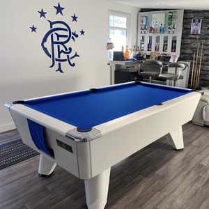 Mesa de billar de pizarra de 8 o 9 pies hecha a medida, 9 bolas, con patas de madera, alta calidad, último modelo, duradera, para uso comercial y doméstico, ¡compre ahora! - Product Image 3