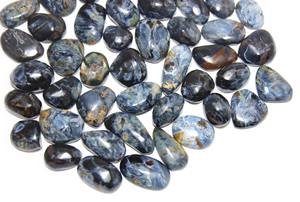 Lote de 40 Piezas de Pietersita Natural, Cabujones Lisos de Gemas en Formas Variadas de 10x12mm-10x20mm, Alta Calidad - Product Image 3