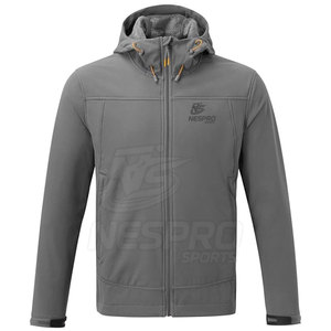 Diseña Tu Propia Chaqueta Softshell para Hombre con Logotipo Frontal, Cuello Alto, Ecológica, Transpirable y de Secado Rápido para Invierno - Product Image 1