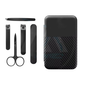Professional Stainless Steel Manicure <b>Pedicure</b> <b>Set</b> Nail Grooming Travel Kit for Men Women Fingernail Toenail Clippers with Nail - Product Image 1