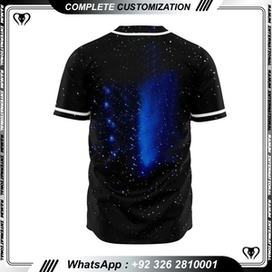 Maillots de baseball respirants à vente chaude avec options de mise en page personnalisées - Product Image 2