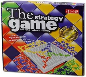 Jeu de société éducatif : Blocs de puzzle, jeu de correspondance des couleurs, jeu de table familial, pour adultes et adolescents de 14 ans et plus, idéal pour les voyages, en plastique - Product Image 2