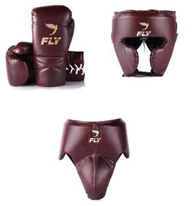 Wholesale Price Fly <b>Boxing</b> Sparring Set <b>Boxing</b> Gloves Head Guard Groin Guard Top Quality Genuine Leather Custom Fly <b>Boxing</b> Set - Product Image 1